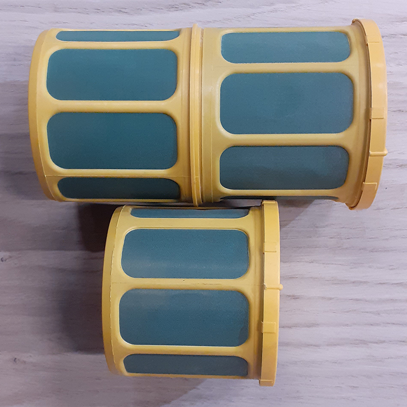 PTFE cages inside the filter housing, large and small