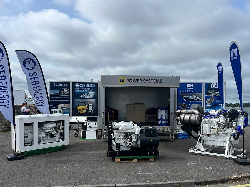 ML Power Systems exhibiting at Seawork
