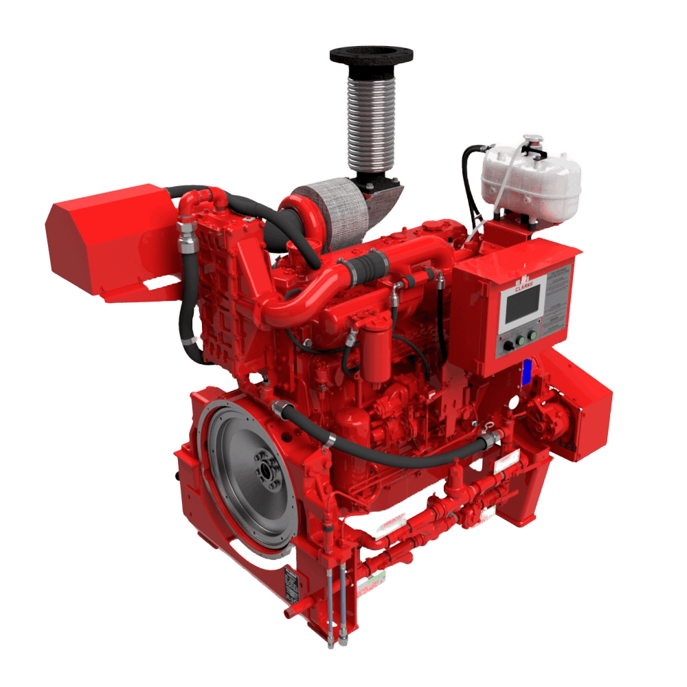 Clarke Fire Diesel Fire Pump Driver