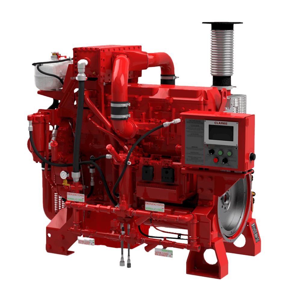 Clarke Fire Diesel Fire Pump Driver