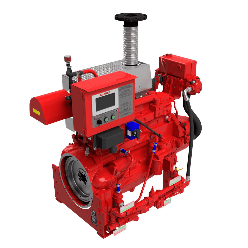 Clarke Fire Diesel Fire Pump Driver